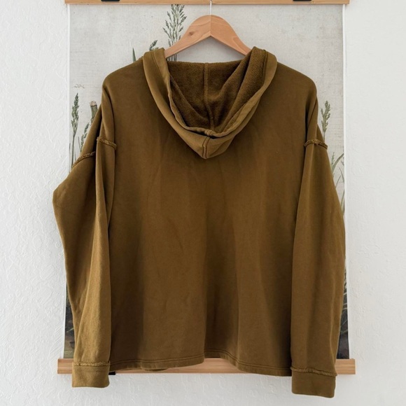 Eileen Fisher Brown Hooded Jacket - Picture 5 of 6